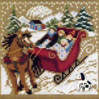 Through the Woods cross stitch bead kit from Mill Hill MH-140305