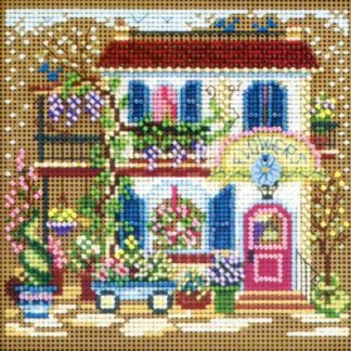 Flower Shoppe cross stitch bead kit from Mill Hill MH-141103