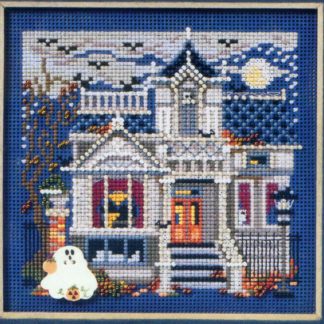 Haunted Mansion cross stitch bead kit from Mill Hill MH-141204