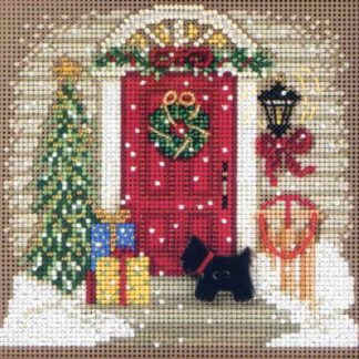 Home for Christmas cross stitch bead kit from Mill Hill MH-141301