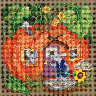 Mouse House cross stitch bead kit from Mill Hill MH-141625