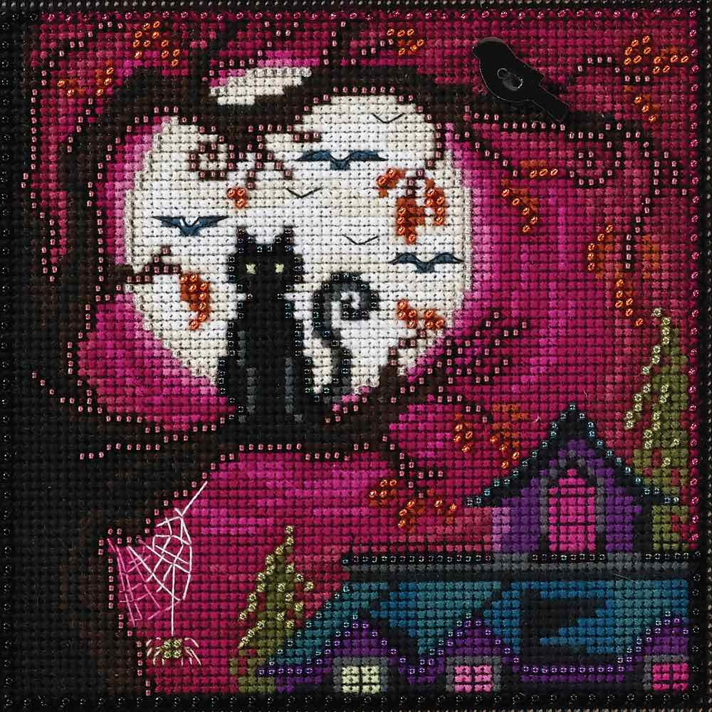 Moonstruck cross stitch bead kit from Mill Hill MH-141626