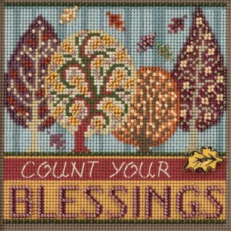 Blessings cross stitch bead kit from Mill Hill MH-141725