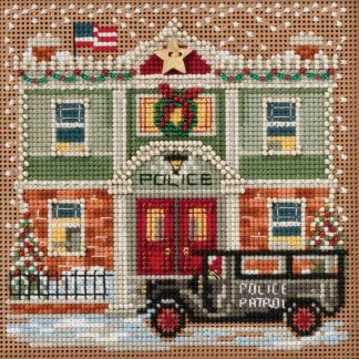 Police Station cross stitch bead kit from Mill Hill MH-141732