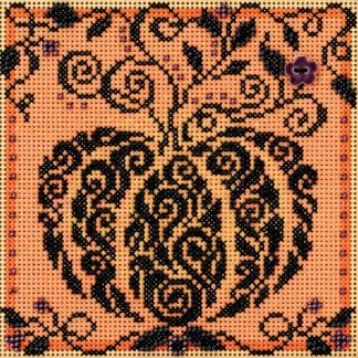 Enchanted Pumpkin cross stitch bead kit from Mill Hill MH-141821