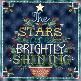 Brightly Shining cross stitch bead kit from Mill Hill MH-141833