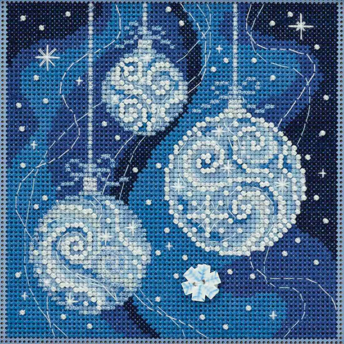 Ornament Elegance cross stitch bead kit from Mill Hill MH-141835