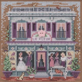 La Fleur Boutique cross stitch bead kit from Mill Hill MH-142011