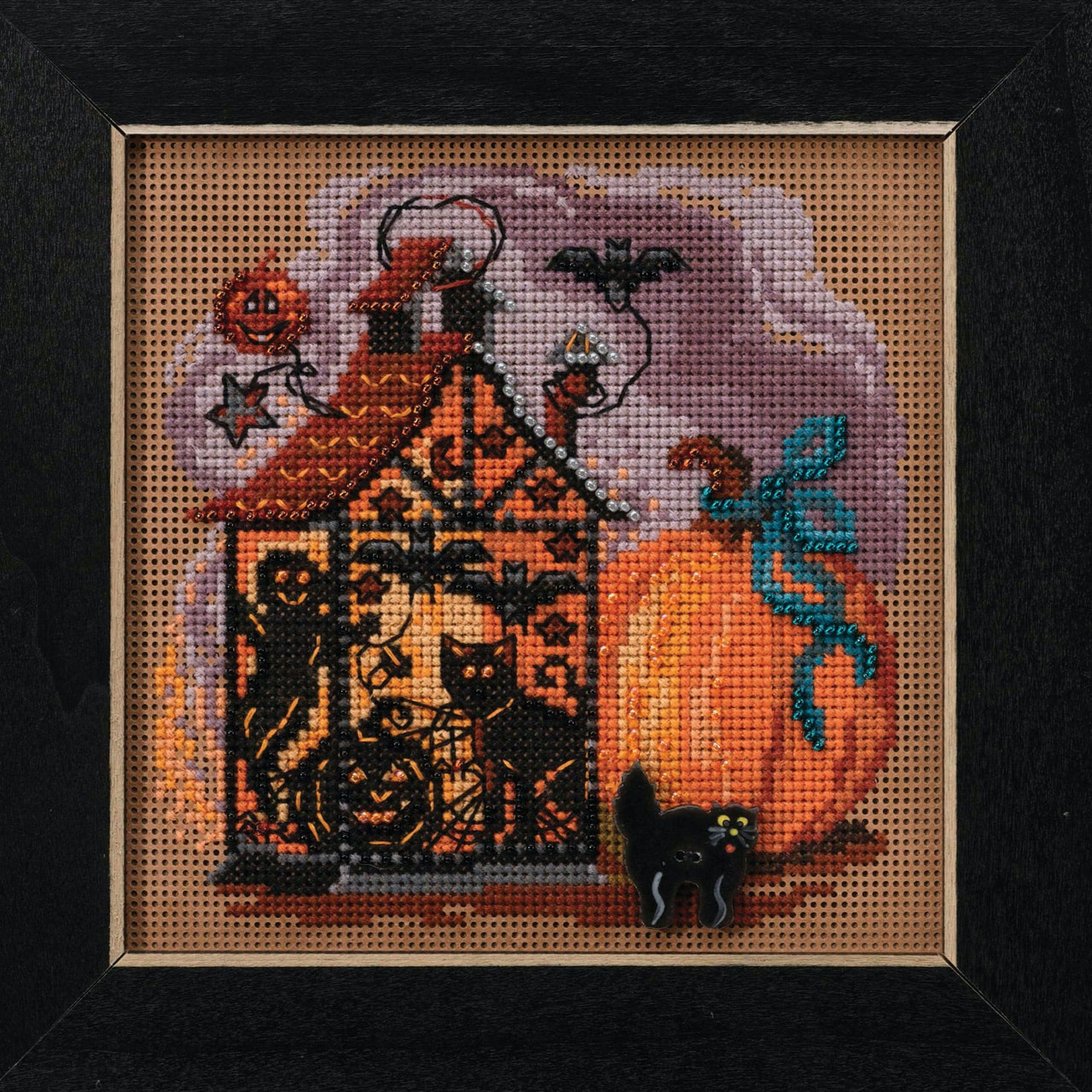 Haunted Lantern cross stitch bead kit from Mill Hill MH-142022