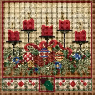 Holiday Glow cross stitch bead kit from Mill Hill MH-142032