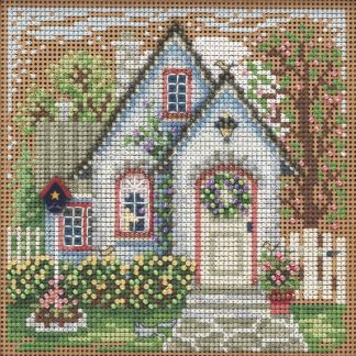Summer Cottage cross stitch bead kit from Mill Hill MH-142115