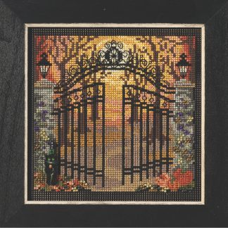 Spooky Gate cross stitch bead kit from Mill Hill MH-142123