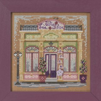 Tres Jolie Salon cross stitch bead kit from Mill Hill MH-142213