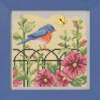 Spring Bluebird cross stitch bead kit from Mill Hill MH-142215
