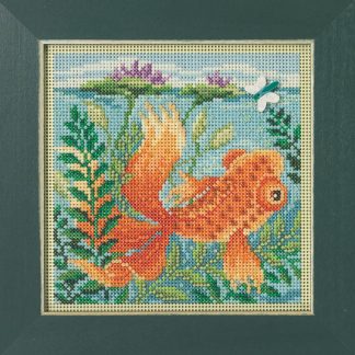 Koi Pond cross stitch bead kit from Mill Hill MH-142311
