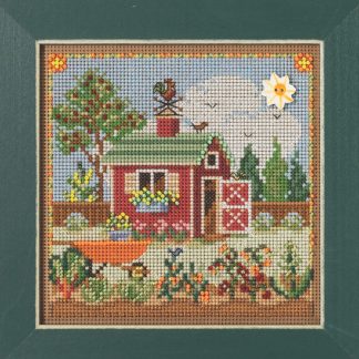 Potting Shed cross stitch bead kit from Mill Hill MH-142313