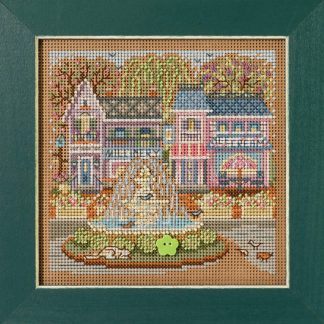 Town Square cross stitch bead kit from Mill Hill MH-142315