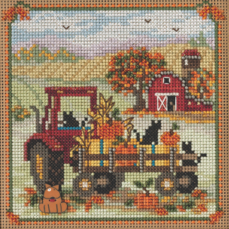 Hayride cross stitch bead kit from Mill Hill MH-142325