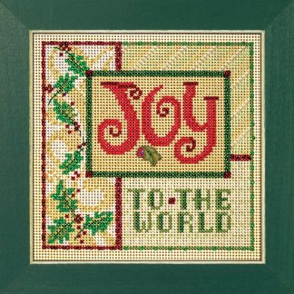 Joy cross stitch bead kit from Mill Hill MH-142331