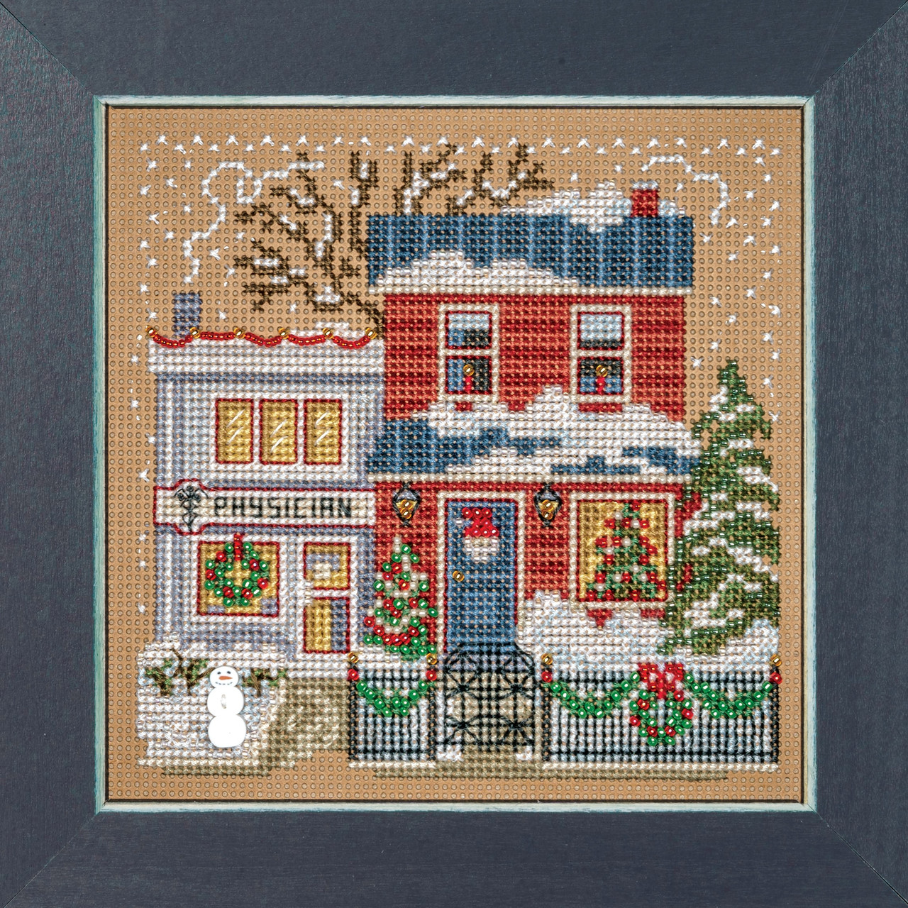 Village Physician cross stitch bead kit from Mill Hill MH-142334