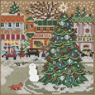 Holiday Square cross stitch bead kit from Mill Hill MH-142535