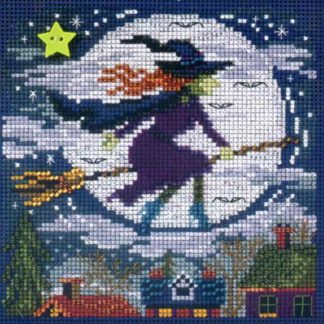 Witch Way cross stitch bead kit from Mill Hill MH-143204