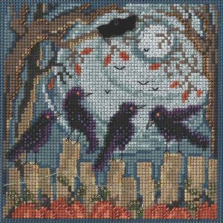 Ravens cross stitch bead kit from Mill Hill MH-144204
