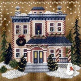 Victorian House cross stitch bead kit from Mill Hill MH-146305