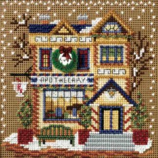 Apothecary cross stitch bead kit from Mill Hill MH-147304