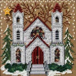 St. Nicholas Cathedral cross stitch bead kit from Mill Hill MH-147305
