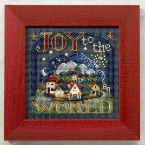 Joy to the World cross stitch bead kit from Mill Hill MH-148301