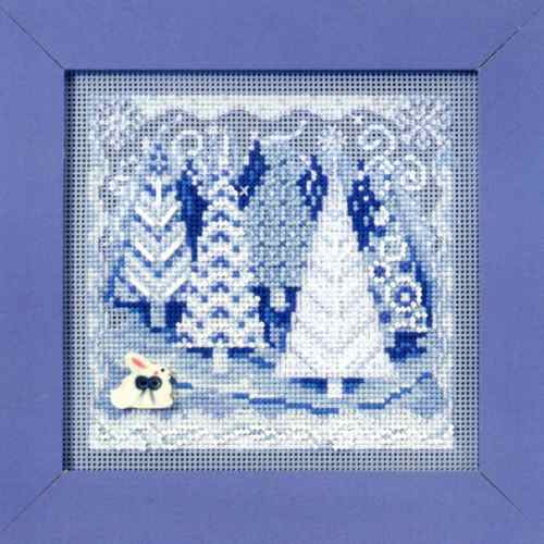 Winter Wonderland cross stitch bead kit from Mill Hill MH-149303