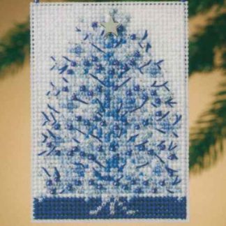 Silvery Tree cross stitch bead kit from Mill Hill MH-160303