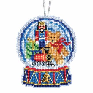 Toy Shop Globe cross stitch bead kit from Mill Hill MH-161934