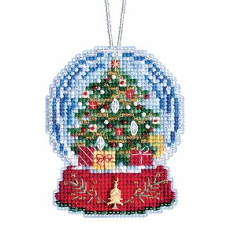 Christmas Tree Globe cross stitch bead kit from Mill Hill MH-161936