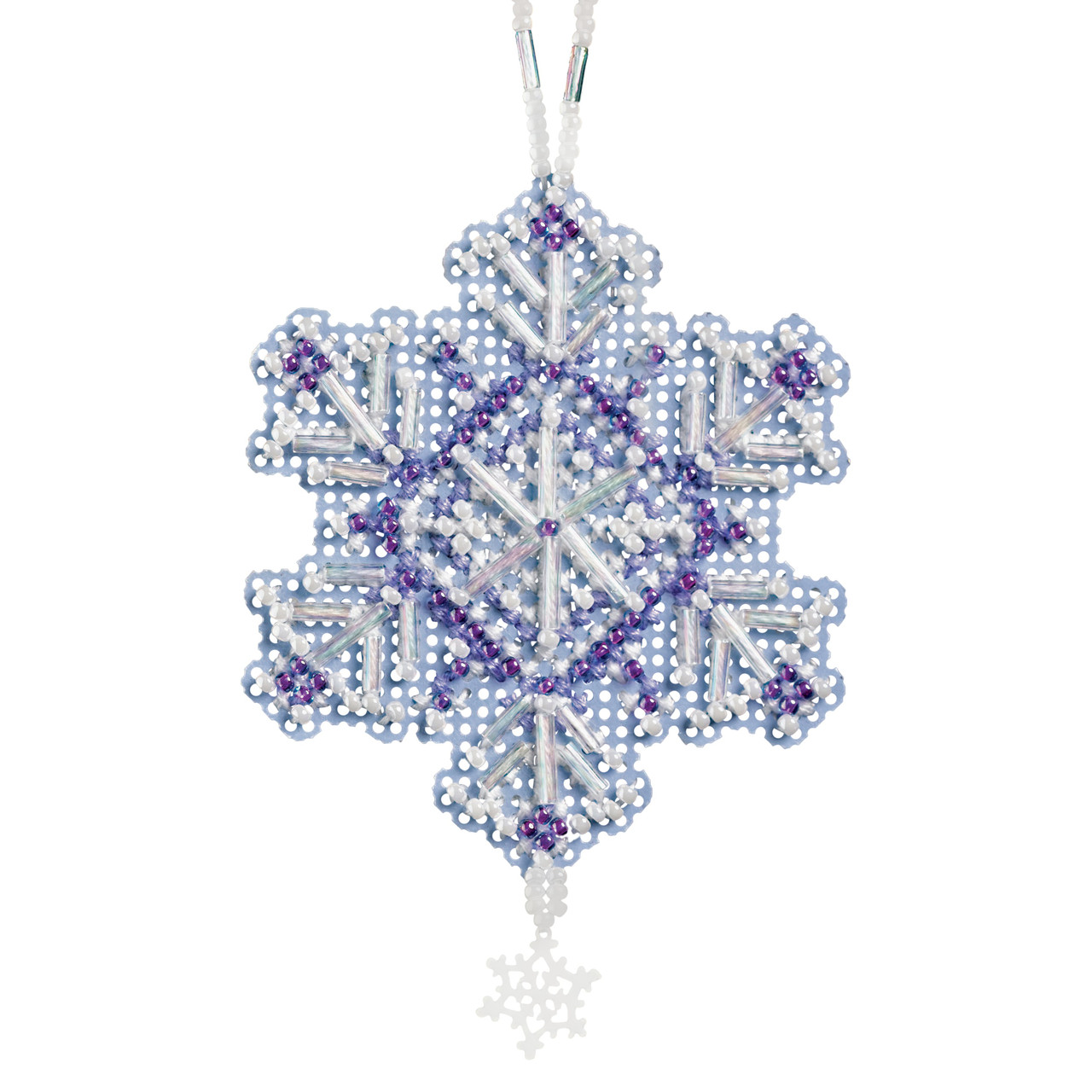 Amethyst Crystal cross stitch bead kit from Mill Hill MH-162303