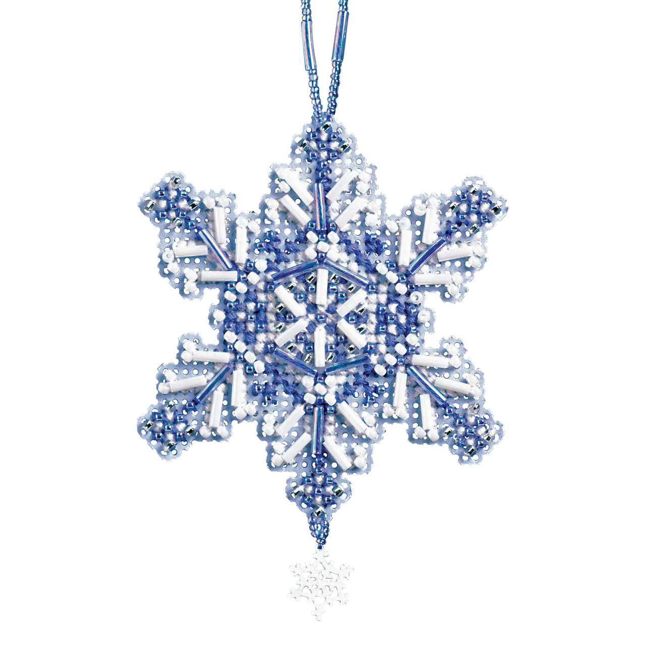 Sapphire Crystal cross stitch bead kit from Mill Hill MH-162304