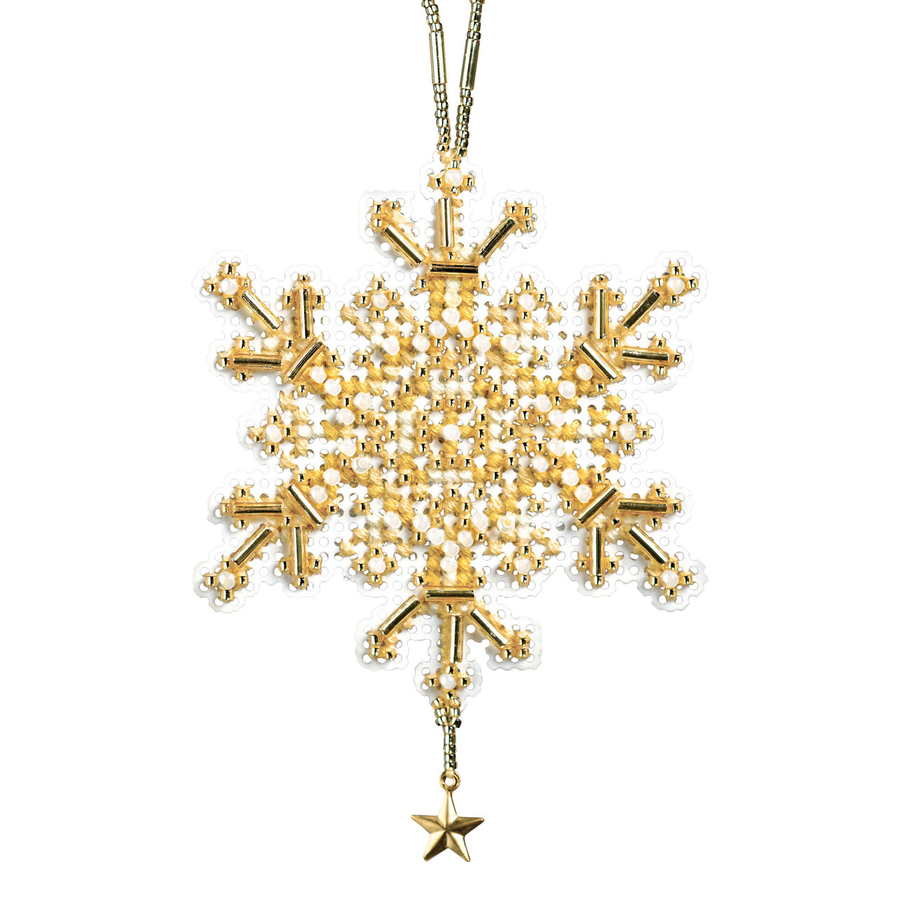 Gold Crystal cross stitch bead kit from Mill Hill MH-162305