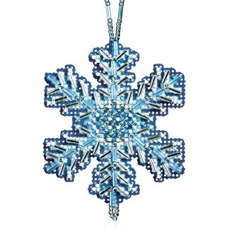 Ice Crystal cross stitch bead kit from Mill Hill MH-162306