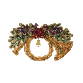 French Horn cross stitch bead kit from Mill Hill MH-167302