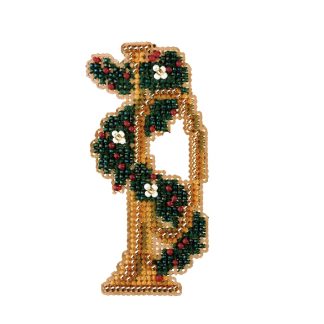 Trumpet cross stitch bead kit from Mill Hill MH-167306