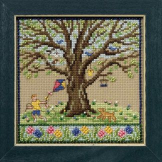 Spring Oak cross stitch bead kit from Mill Hill MH-171712