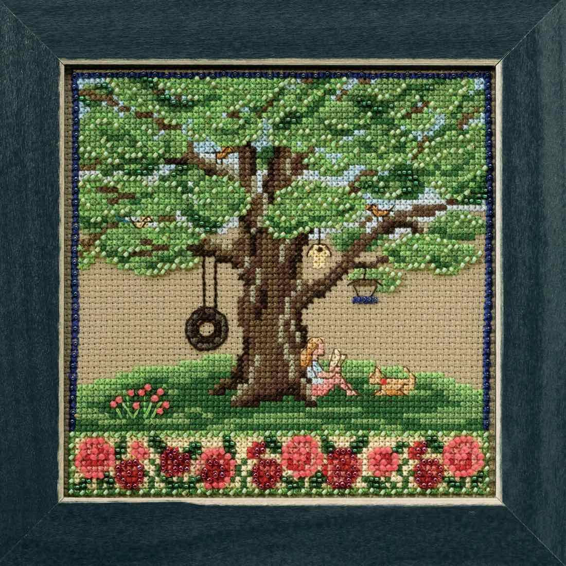 Summer Oak cross stitch bead kit from Mill Hill MH-171713