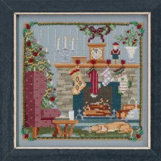 The Stockings Were Hung cross stitch bead kit from Mill Hill MH-171831