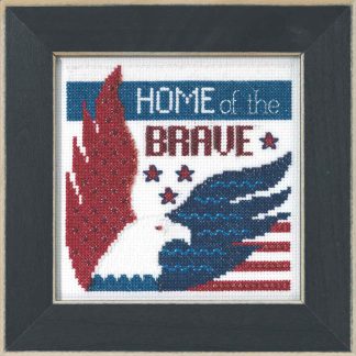 Home of the Brave cross stitch bead kit from Mill Hill MH-171913