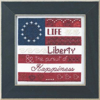 Life, Liberty cross stitch bead kit from Mill Hill MH-171914