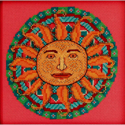 Summer Mandala cross stitch bead kit from Mill Hill MH-172112