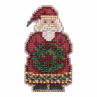 Ye Old Santa cross stitch bead kit from Mill Hill MH-181636