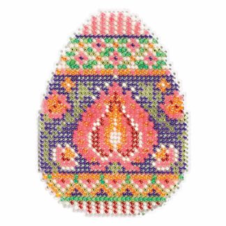 Lotus Egg cross stitch bead kit from Mill Hill MH-181712
