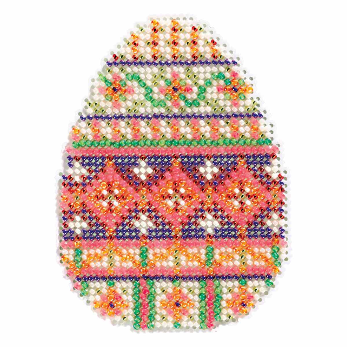 Trellis Egg cross stitch bead kit from Mill Hill MH-181715